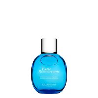 Spray  of  Clarins  Eau  Ressourçante  Treatment  Fragrance  by  Clarins,  a  perfume  indicated  for  refreshing  the  body  and  mind.