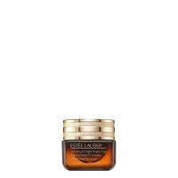 Jar  of  Advanced  Night  Repair  Eye  Supercharged  Complex  Cream  by  Estée  Lauder,  a  light  cream  indicated  for  eye  aging  and  fatigue.