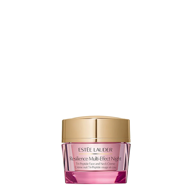 EstéeLauderResilienceMulti-EffectNightTri-PeptideCream50ml Jar of Resilience Multi-Effect Night Tri-Peptide Cream by Estée Lauder, a nourishing cream indicated for overnight aging.