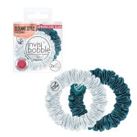 Product  container  of  Invisibobble  Sprunchie  Slim  Duo  Cold  as  Ice  by  Invisibobble,  a  hair  elastic  indicated  for  hair  styling.