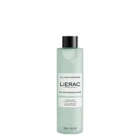 Bottle  of  Lierac  Cleanser  The  Moisturizing  Lotion  by  Lierac,  a  lotion  indicated  for  removing  makeup  and  soothing  the  skin.