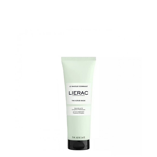 LieracCleanserTheScrubMask75ml Tube of Lierac Cleanser The Scrub Mask by Lierac, an exfoliating mask indicated for removing impurities and reviving radiance.