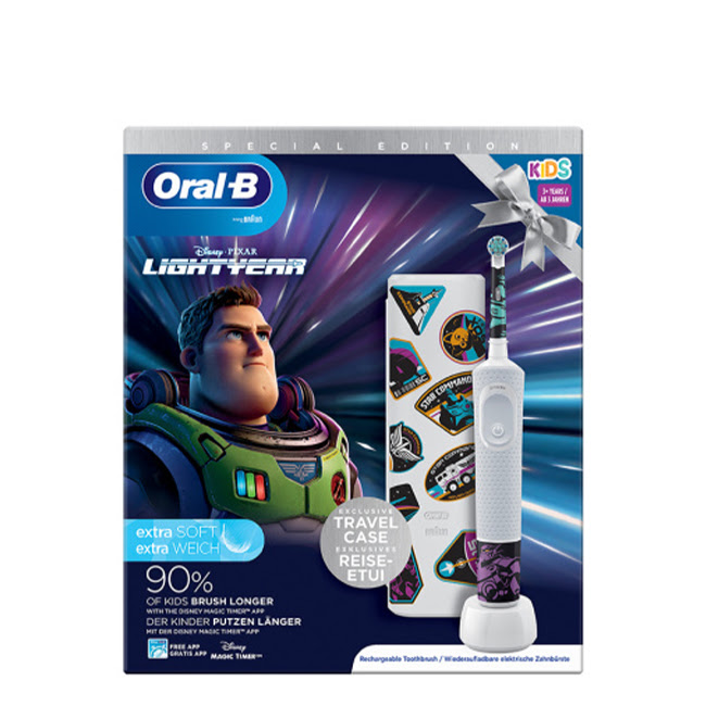 Oral-BKidsBuzzLightyearElectricToothbrush オーラルB キッズ バズ・ライトイヤー 電動歯ブラシ - 画像 (1)
