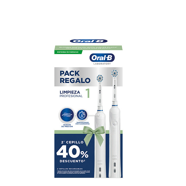 Oral-BPro1ElectricToothbrushDuo Oral-B Pro 1 Electric Toothbrush Duo