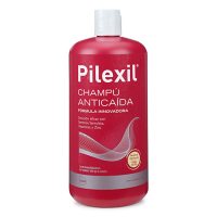 Bottle  of  Pilexil  Anti-Hair  Loss  Shampoo  by  Pilexil,  a  shampoo  indicated  for  preventing  and  reducing  excessive  hair  loss.