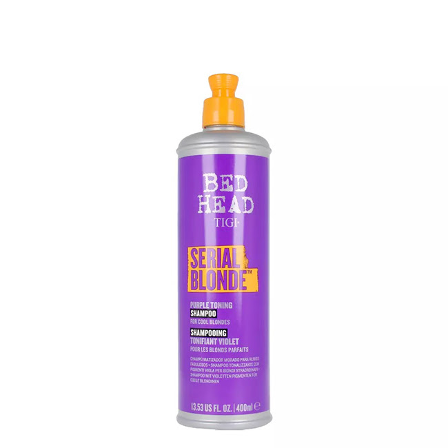 TigiBedHeadSerialBlondePurpleToningShampoo400ml Tigi Bed Head Serial Blonde Shampoo 400ml - Image 1
