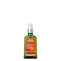 Bottle  of  Weleda  Arnica  Massage  Oil  by  Weleda,  a  massage  oil  indicated  for  preparing  muscles  and  relieving  muscle  pain.