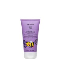 Bottle  of  Apivita  Mini  Bees  Gentle  Kids  Conditioner  by  Apivita,  a  conditioner  indicated  for  detangling  and  softening  hair.