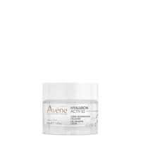 Jar  of  Avène  Hyaluron  Activ  B3  Cell  Renewal  Cream  by  Avène,  a  day  cream  indicated  for  regenerating  and  plumping  skin.