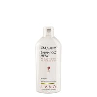Bottle  of  Crescina  HFSC  Transdermic  Woman  Shampoo  by  Crescina,  a  shampoo  indicated  for  stimulating  female  hair  growth.