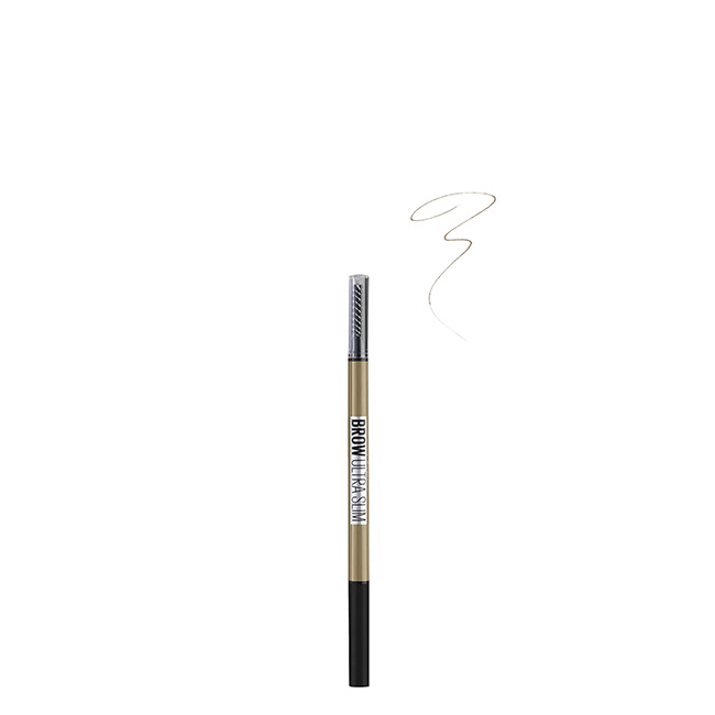MaybellineBrowUltraSlimEyebrowPencilColor01Blonde09g Maybelline Brow Ultra Slim アイブロウペンシル 01 Blonde - 画像 (1)