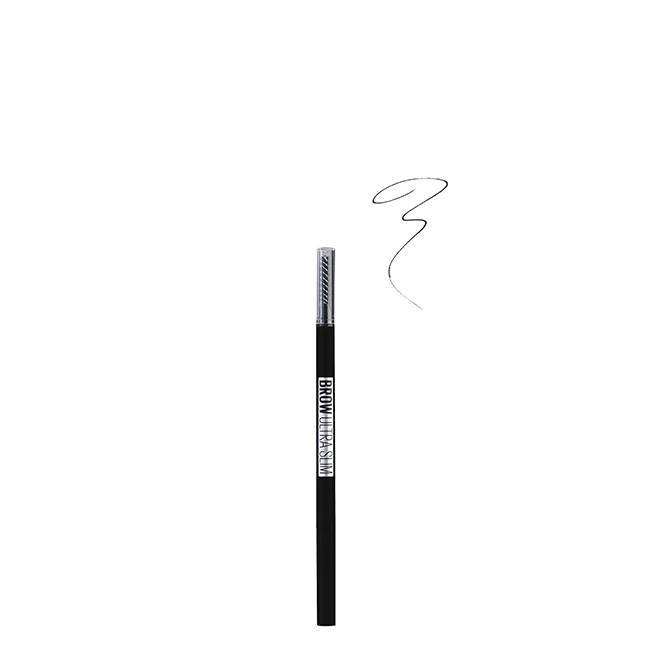 MaybellineBrowUltraSlimEyebrowPencilColor07Black09g メイベリン ブロウ ウルトラスリム アイブロウペンシル カラー07 ブラック 0,9g - 画像 (1)