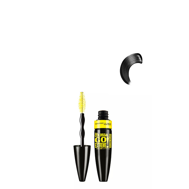 MaybellineTheColossalGoExtremeLeatherMascaraColor4RadicalBlack9.5ml Maybelline The Colossal Go Extreme Leather Mascara Color 4 Radical Black 9.5ml