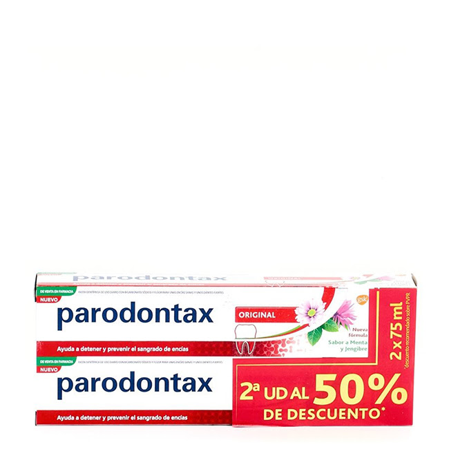 ParodontaxOriginalToothpaste2x75ml Parodontax Original Pasta de Dientes 2x75ml - Image 1