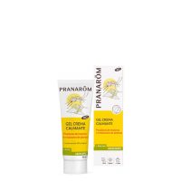 Tube  of  Pranarom  Aromapic  Soothing  Gel  Cream  by  Pranarom,  a  gel  cream  indicated  for  relieving  insect  bite  irritation.