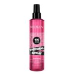 Spray of Redken Iron Shape 11 Thermal Protecting Spray by Redken, a styling spray indicated for thermal protection and frizz control.