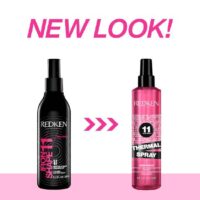 a  styling  spray  indicated  for  thermal  protection  and  frizz  control.