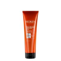 Tube  of  Redken  Frizz  Dismiss  Rebel  Tame  Smoothing  Leave-In  Cream  by  Redken,  a  cream  indicated  for  disciplining  unruly  hair.