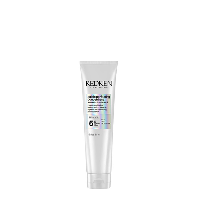 RedkenAcidicBondingConcentrateLeave-InTreatment150ml Bottle of Redken Acidic Perfecting Concentrate Leave-In Treatment by Redken, a leave-in care indicated for softening hair color.