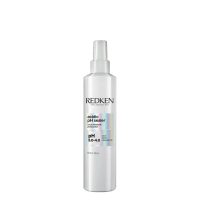 Bottle  of  Redken  Acidic  pH  Sealer  by  Redken,  a  hair  care  indicated  for  sealing  cuticles  and  adding  intense  shine.