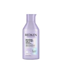 Bottle  of  Redken  Blondage  High  Bright  Shampoo  by  Redken,  a  shampoo  indicated  for  removing  impurities  from  blonde  hair.