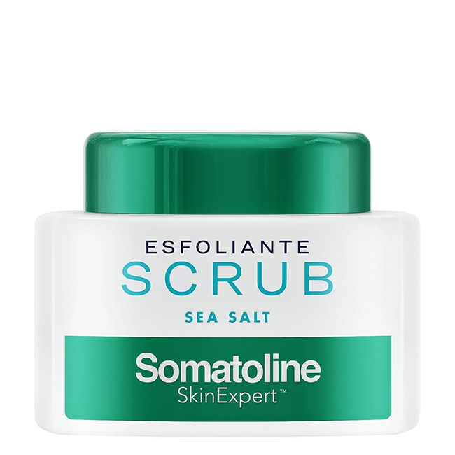 Somatoline Cosmetic Sea Salt Scrub 350g Jar of Somatoline Cosmetic Sea Salt Scrub by Somatoline, an exfoliating scrub indicated for purifying and soothing body skin.