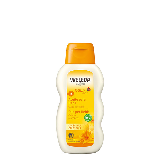 WeledaBabyCalendulaBodyOil200ml Weleda Baby Calendula Body Oil 200ml