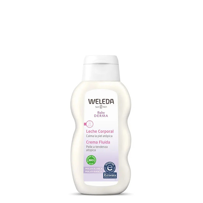 WeledaBabyWhiteMallowBodyLotion200ml Weleda Baby White Mallow Body Lotion 200ml