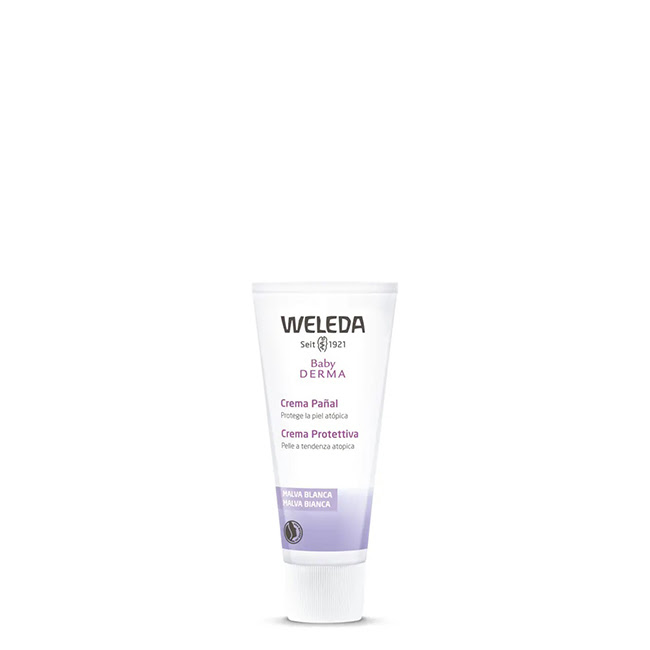 WeledaBabyWhiteMallowNappyChangeCream50ml Weleda Baby Malva Branca Creme Muda Fralda 50ml - Image 1