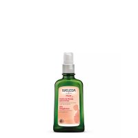 Bottle  of  Weleda  Mother  Stretch  Mark  Massage  Oil  by  Weleda,  a  massage  oil  indicated  for  preventing  pregnancy  stretch  marks.