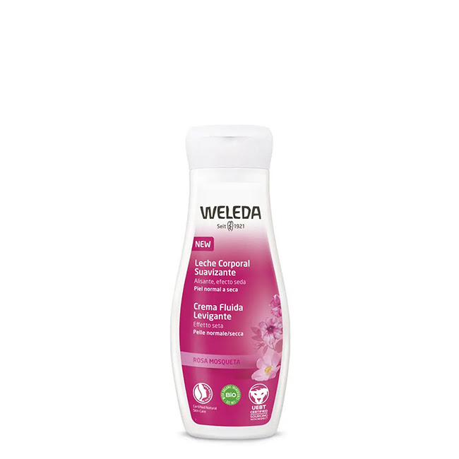 WeledaWildRosePamperingBodyLotion200ml Weleda Wild Rose Pampering Body Lotion 200ml