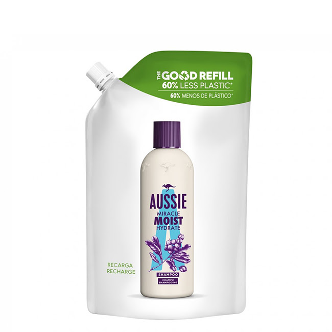 AussieMiracleMoistShampooRefill480ml オージー ミラクルモイストシャンプー 詰替 480ml - 画像 (1)