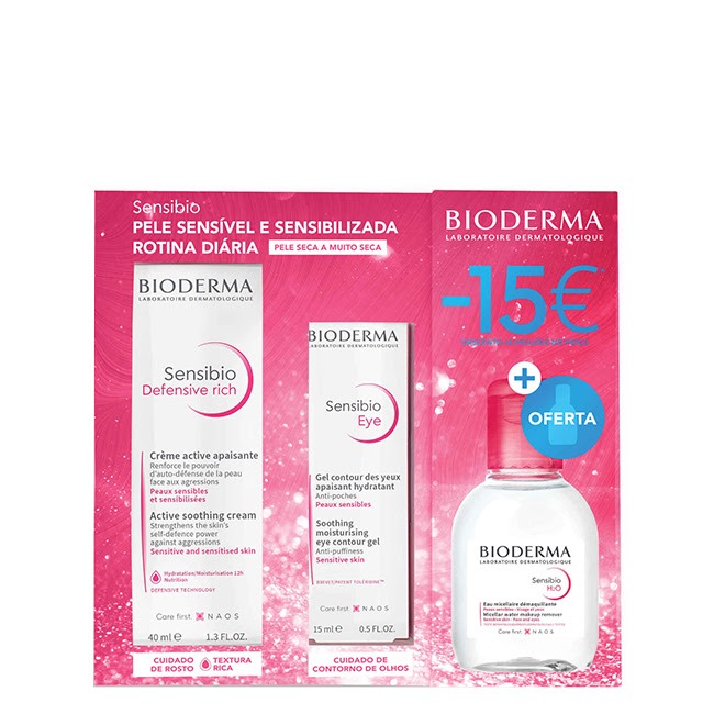 BiodermaSensibioRichSensitiveSkinGiftSet Bioderma Sensibio Rich Sensitive Skin Gift Set