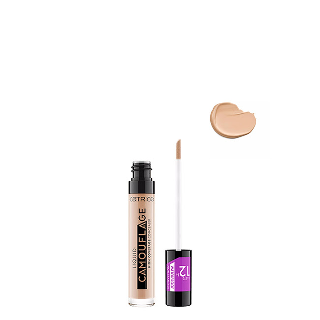 CatriceLiquidCamouflageHighCoverageConcealerColor020LightBeige5ml Catrice Liquid Camouflage High Coverage Concealer Color 020 Light Beige 5ml