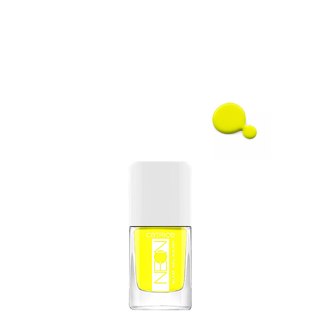 CatriceNeonBlastNailPolishColor01EnergizingYellow10.5ml Catrice Neon Blast Nail Polish Color 01 Energizing Yellow 10.5ml