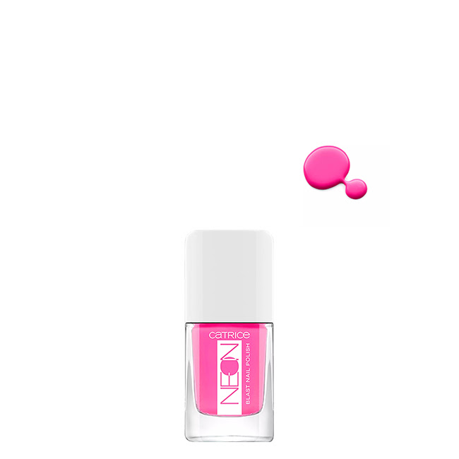 CatriceNeonBlastNailPolishColor04FlashingPink10.5ml Catrice Neon Blast Nail Polish Color 04 Flashing Pink 10.5ml