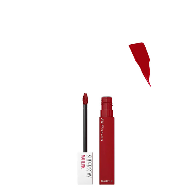 MaybellineSuperstayMatteInkSpicedEditionColor340Exhilarator5ml メイベリン スーパーステイ マットインク カラー 340 エクスヒラレーター 5ml - 画像 (1)