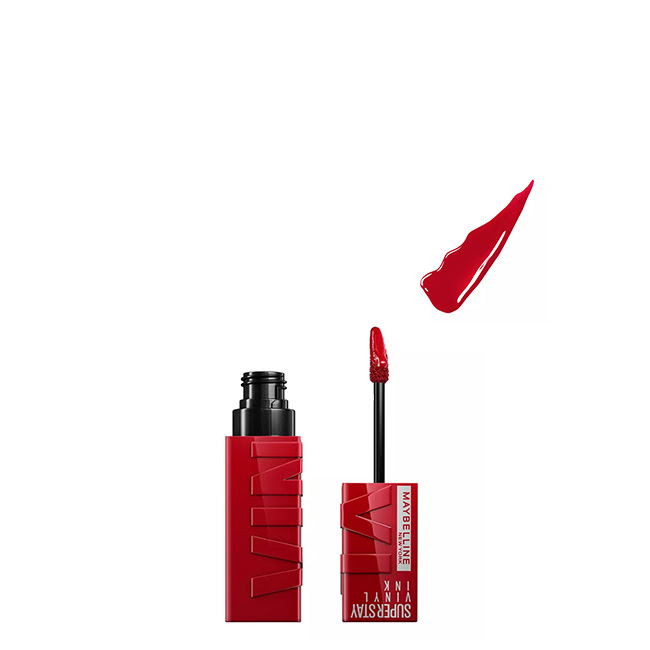 MaybellineSuperstayVinylInkLiquidLipstickColor10Lippy42ml Maybelline Superstay Vinyl Ink Batom Líquido 10 Lippy 4.2ml - 画像 (1)