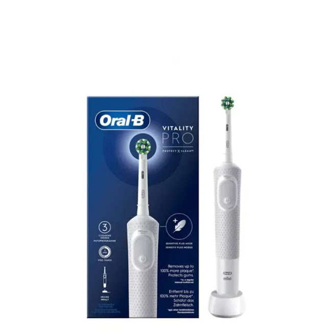 Oral-BVitalityProWhiteElectricToothbrush Oral-B Vitality Pro White Electric Toothbrush
