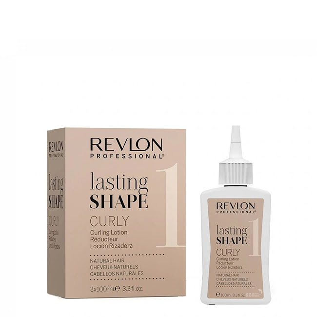 RevlonLastingShapeCurlingLotionNaturalHair3x100ml レブロン ラスティングシェイプ カーリングローション 自然毛 3x100ml - 画像 (1)