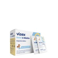 Box  of  Visex  Baby  and  Adult  Sterile  Dressings  by  Visex,  a  sterile  dressing  indicated  for  periocular  care  and  removing  secretions.