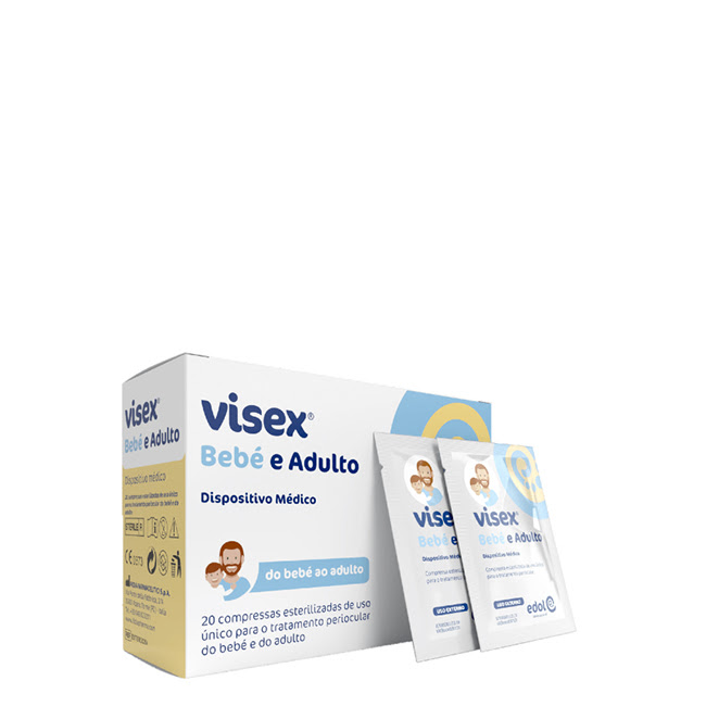 VisexBabyandAdultSterileDressingsx20 Visex Bebé e Adulto Compressas Esterilizadas x20 - Image 1