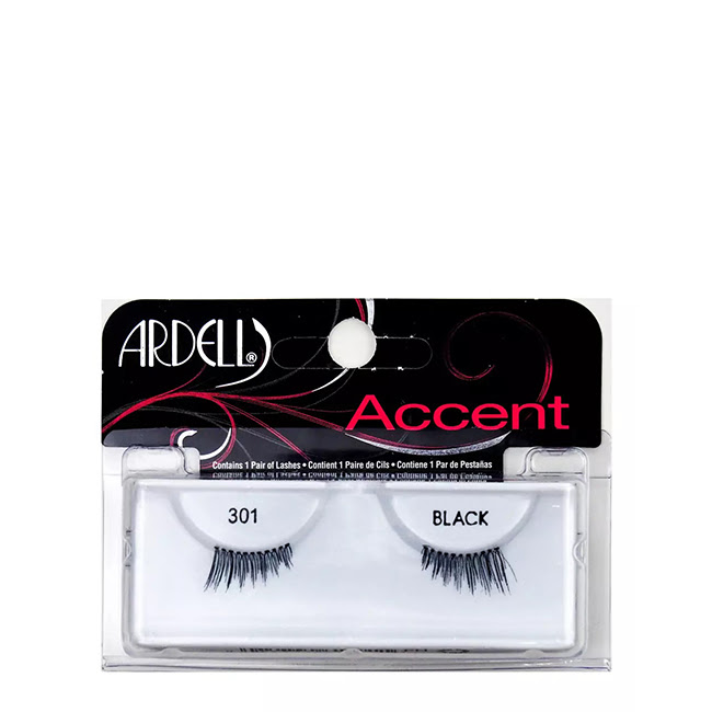 ArdellAccentBlackLashes3011pair Ardell Accent Black Lashes 301 - Image 1