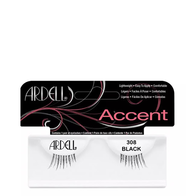 ArdellAccentBlackLashes3081pair アーデル アクセント ブラック ラッシュ 308 1 ペア - 画像 (1)
