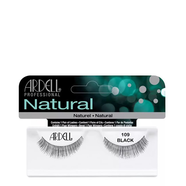 ArdellNaturalBlackLashes1091pair アーデル ナチュラル ブラック ラッシュ 109 1 ペア - 画像 (1)