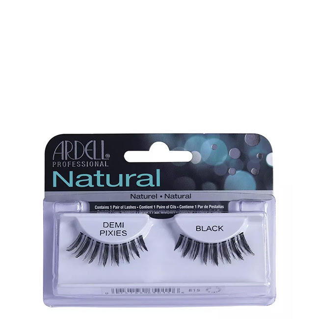 ArdellNaturalDemiPixiesBlackLashes1pair Ardell Natural Demi Pixies Black Pestañas Falsas 1 par - Image 1