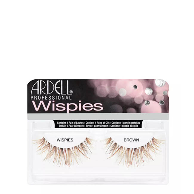 ArdellWispiesBrownLashes1pair Ardell Wispies Brown Pestañas Falsas 1 par - Image 1