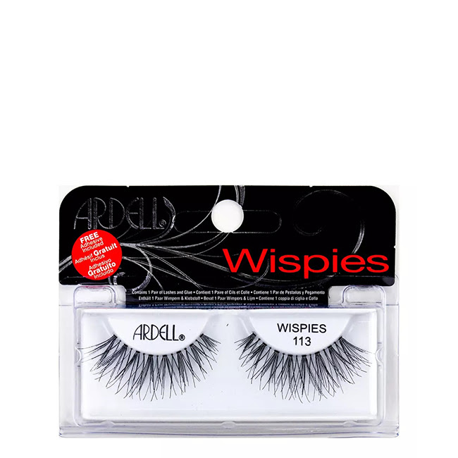 ArdellWispiesLashesFalseLasheswithAdhesive1131pair Ardell Wispies Lashes Pestañas Falsas con Adhesivo 113 1 par - Image 1