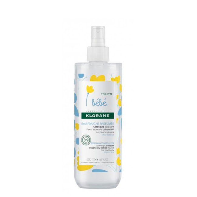 KloraneBabyRefreshingScentedWater500ml Klorane Bebé Agua Perfumada Refrescante 500ml - Image 1