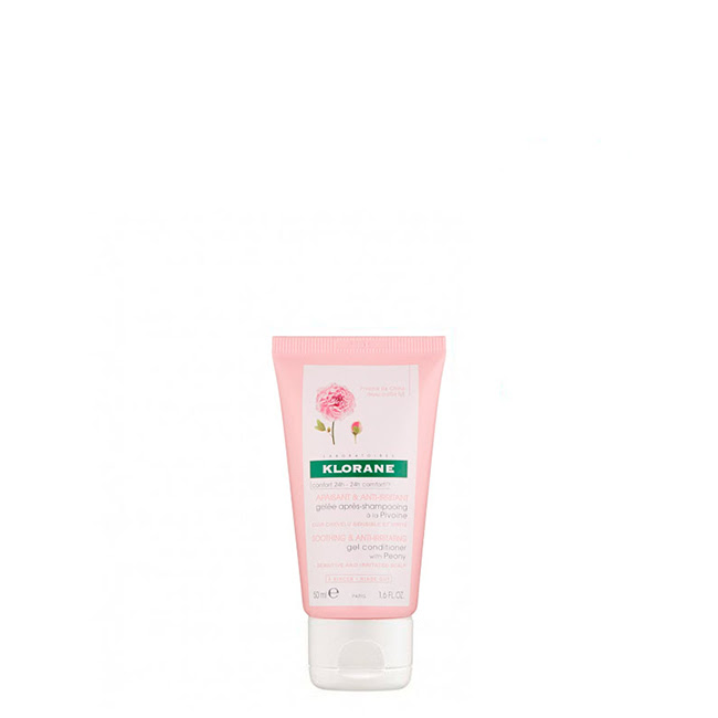 KloranePeonySoothingGelConditioner50ml Klorane Peonía Bio Acondicionador 50ml - Image 1
